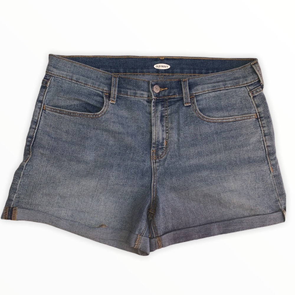 Old Navy blue denim shorts